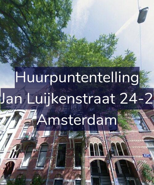 Foto gevel Huurpuntentelling voor Jan Luijkenstraat 24-2, Amsterdam