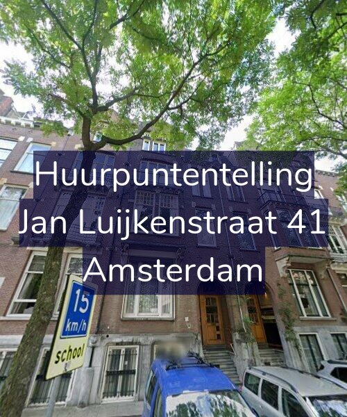 Foto gevel Huurpuntentelling voor Jan Luijkenstraat 41, Amsterdam
