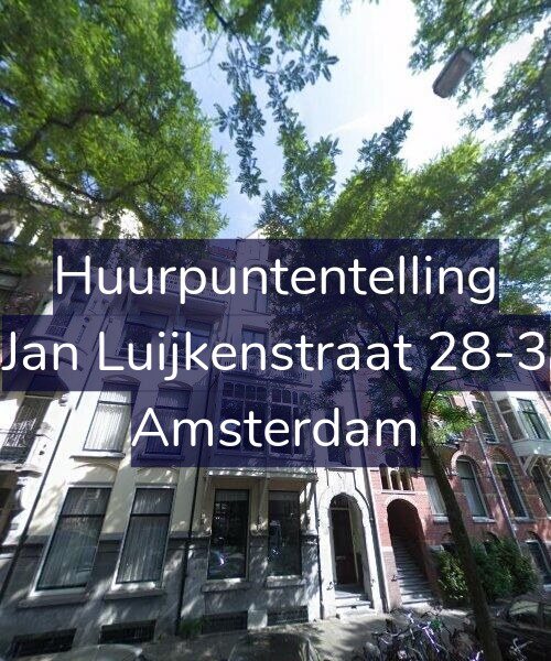 Foto gevel Huurpuntentelling voor Jan Luijkenstraat 28-3, Amsterdam