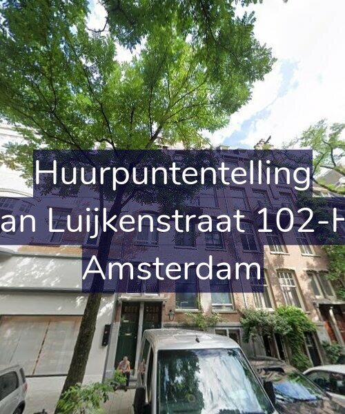 Foto gevel Huurpuntentelling voor Jan Luijkenstraat 102-H, Amsterdam