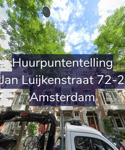 Foto gevel Huurpuntentelling voor Jan Luijkenstraat 72-2, Amsterdam