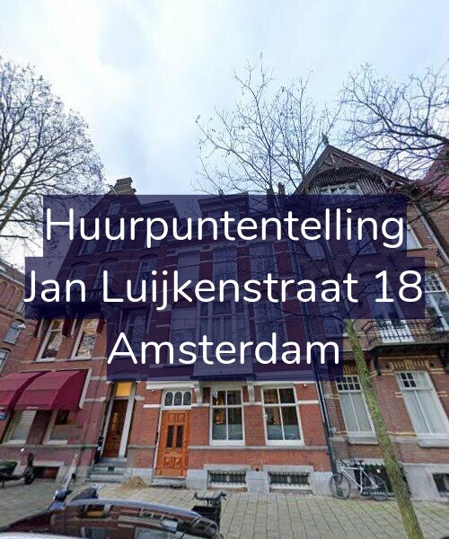 Foto gevel Huurpuntentelling voor Jan Luijkenstraat 18, Amsterdam