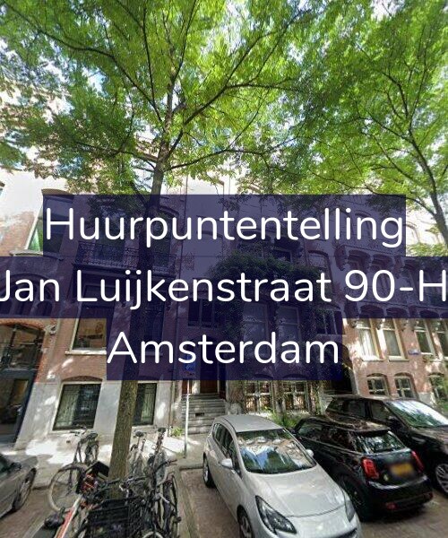 Foto gevel Huurpuntentelling voor Jan Luijkenstraat 90-H, Amsterdam
