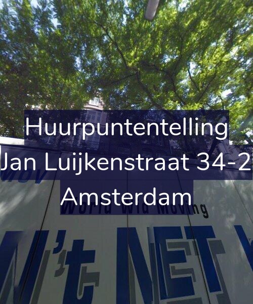 Foto gevel Huurpuntentelling voor Jan Luijkenstraat 34-2, Amsterdam