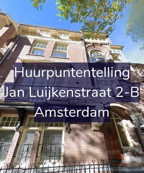Foto gevel Huurpuntentelling voor Jan Luijkenstraat 2-B, Amsterdam