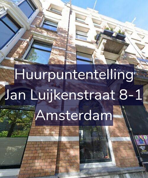 Foto gevel Huurpuntentelling voor Jan Luijkenstraat 8-1, Amsterdam