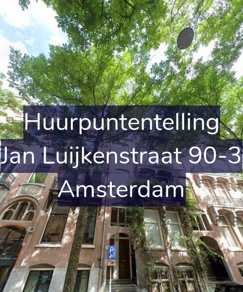 Foto gevel Huurpuntentelling voor Jan Luijkenstraat 90-3, Amsterdam