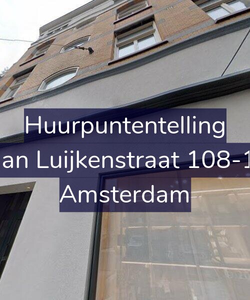 Foto gevel Huurpuntentelling voor Jan Luijkenstraat 108-1, Amsterdam