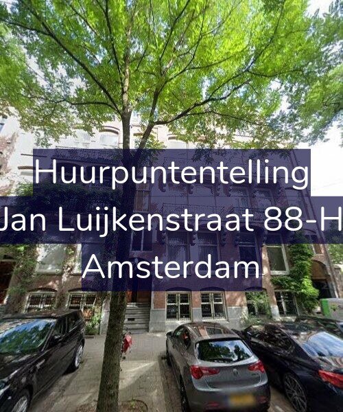 Foto gevel Huurpuntentelling voor Jan Luijkenstraat 88-H, Amsterdam