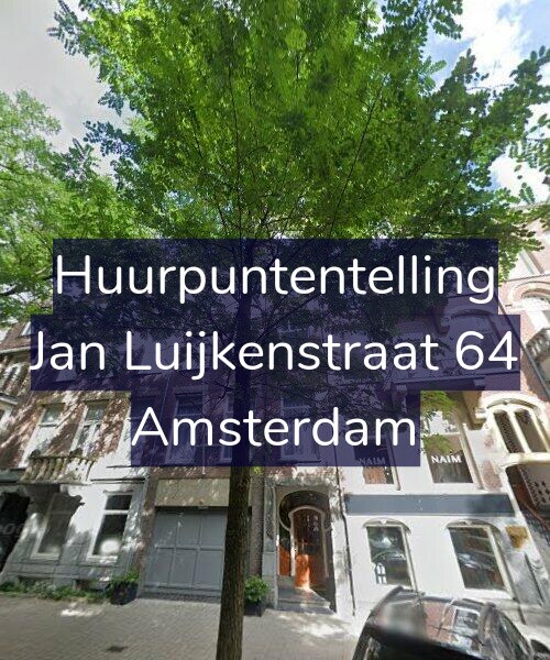 Foto gevel Huurpuntentelling voor Jan Luijkenstraat 64, Amsterdam