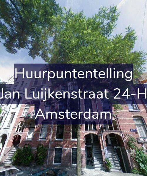 Foto gevel Huurpuntentelling voor Jan Luijkenstraat 24-H, Amsterdam