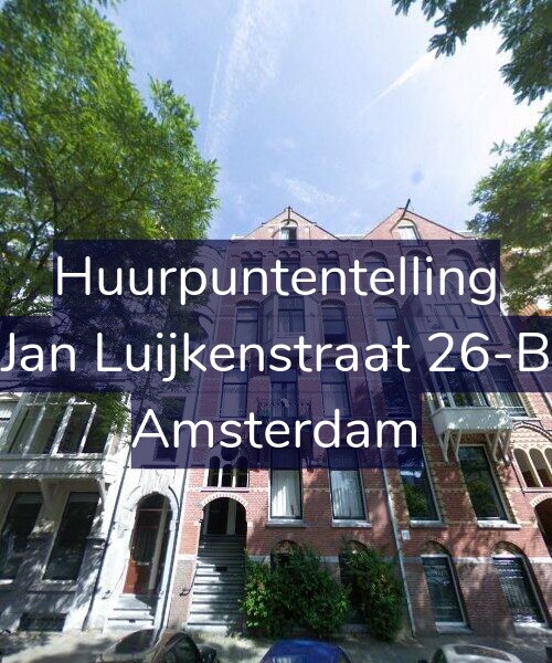 Foto gevel Huurpuntentelling voor Jan Luijkenstraat 26-B, Amsterdam
