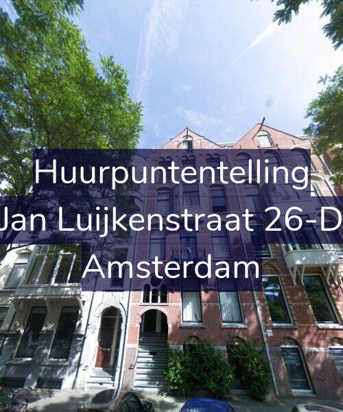 Foto gevel Huurpuntentelling voor Jan Luijkenstraat 26-D, Amsterdam