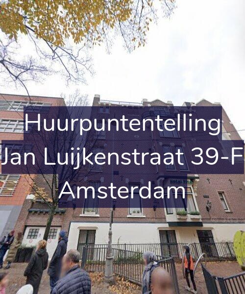 Foto gevel Huurpuntentelling voor Jan Luijkenstraat 39-F, Amsterdam