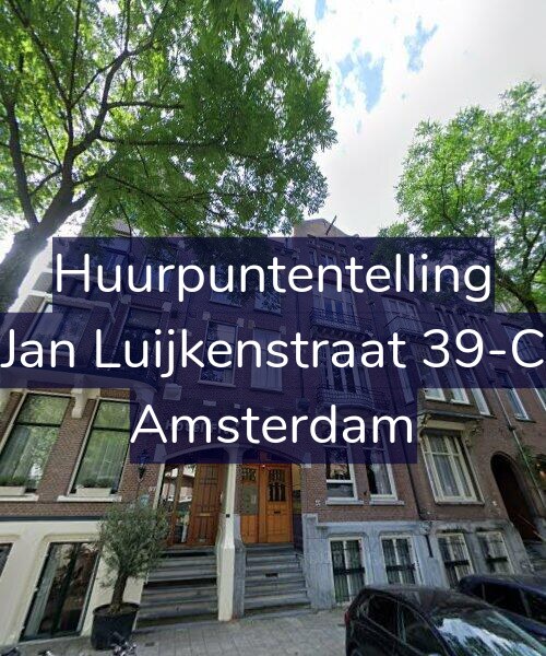 Foto gevel Huurpuntentelling voor Jan Luijkenstraat 39-C, Amsterdam