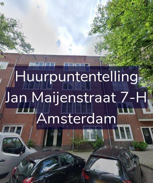 Foto gevel Huurpuntentelling voor Jan Maijenstraat 7-H, Amsterdam