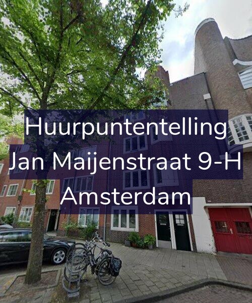 Foto gevel Huurpuntentelling voor Jan Maijenstraat 9-H, Amsterdam