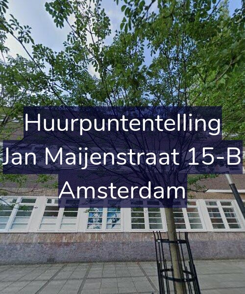 Foto gevel Huurpuntentelling voor Jan Maijenstraat 15-B, Amsterdam