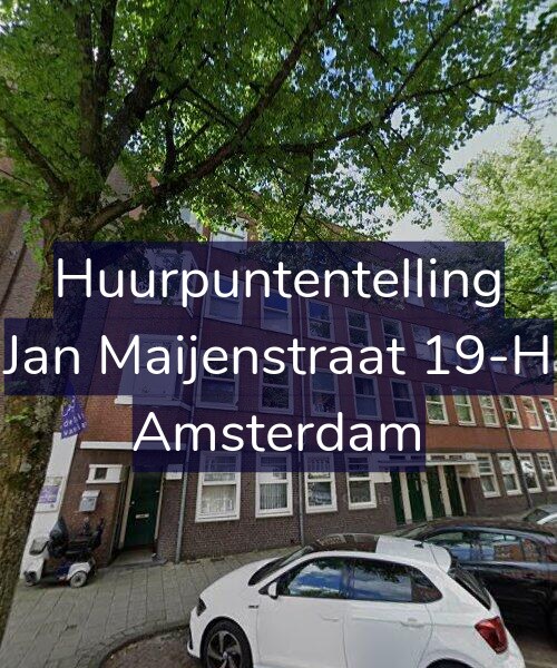 Foto gevel Huurpuntentelling voor Jan Maijenstraat 19-H, Amsterdam