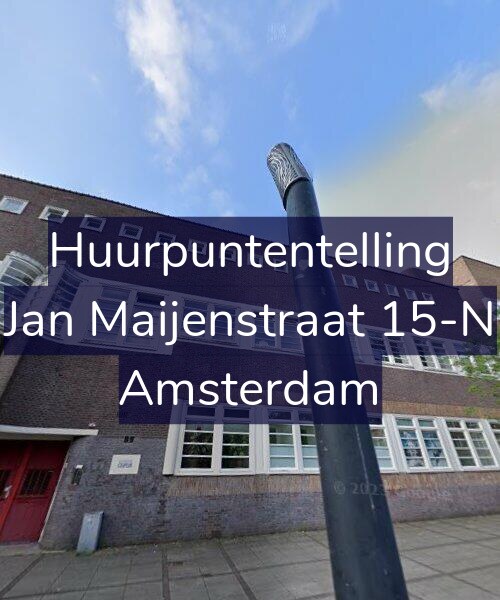 Foto gevel Huurpuntentelling voor Jan Maijenstraat 15-N, Amsterdam