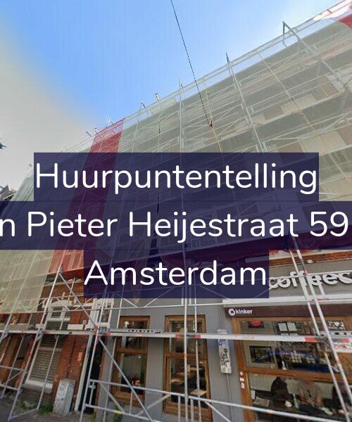 Foto gevel Huurpuntentelling voor Jan Pieter Heijestraat 59-1, Amsterdam