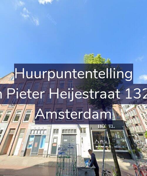 Foto gevel Huurpuntentelling voor Jan Pieter Heijestraat 132-1, Amsterdam