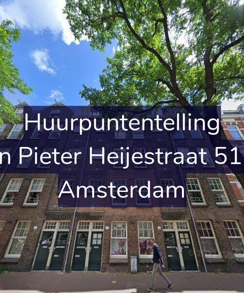 Foto gevel Huurpuntentelling voor Jan Pieter Heijestraat 51-1, Amsterdam