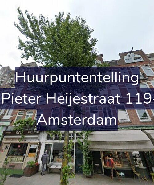 Foto gevel Huurpuntentelling voor Jan Pieter Heijestraat 119-A3, Amsterdam