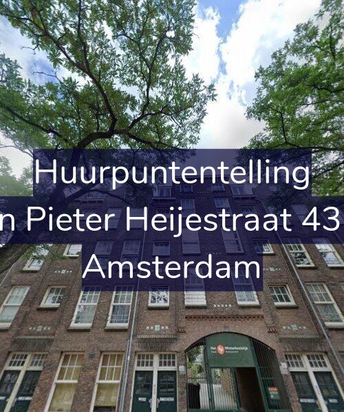 Foto gevel Huurpuntentelling voor Jan Pieter Heijestraat 43-2, Amsterdam