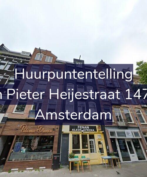 Foto gevel Huurpuntentelling voor Jan Pieter Heijestraat 147-1, Amsterdam