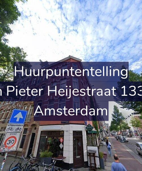 Foto gevel Huurpuntentelling voor Jan Pieter Heijestraat 133-1, Amsterdam