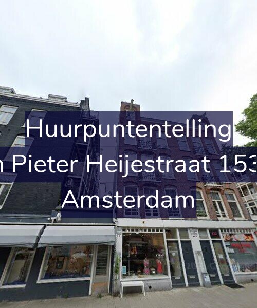 Foto gevel Huurpuntentelling voor Jan Pieter Heijestraat 153-2, Amsterdam