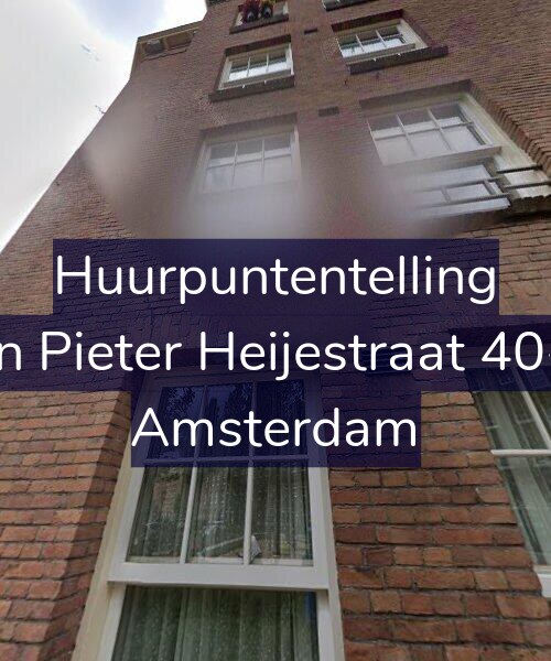 Foto gevel Huurpuntentelling voor Jan Pieter Heijestraat 40-C, Amsterdam