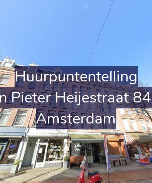 Foto gevel Huurpuntentelling voor Jan Pieter Heijestraat 84-1, Amsterdam