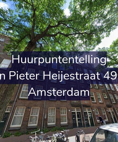 Foto gevel Huurpuntentelling voor Jan Pieter Heijestraat 49-1, Amsterdam