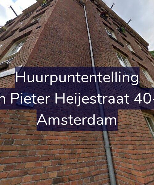 Foto gevel Huurpuntentelling voor Jan Pieter Heijestraat 40-D, Amsterdam