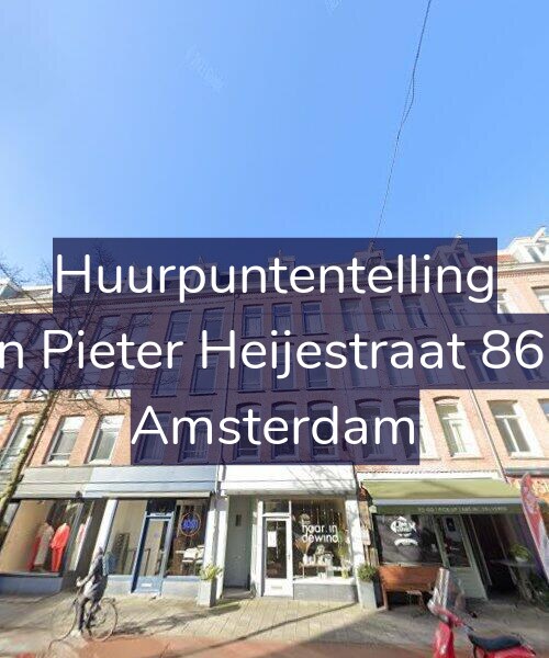 Foto gevel Huurpuntentelling voor Jan Pieter Heijestraat 86-1, Amsterdam