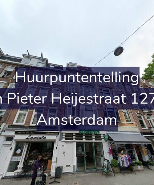 Foto gevel Huurpuntentelling voor Jan Pieter Heijestraat 127-1, Amsterdam
