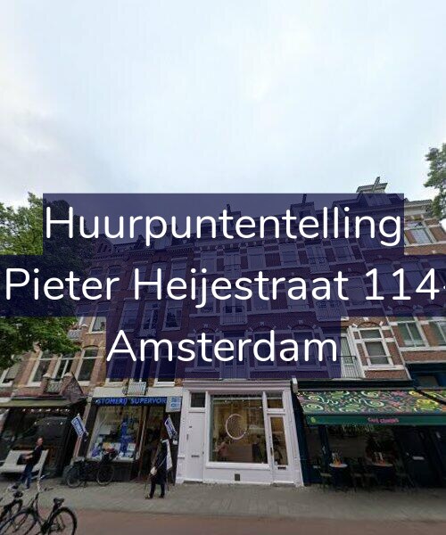 Foto gevel Huurpuntentelling voor Jan Pieter Heijestraat 114-A2, Amsterdam