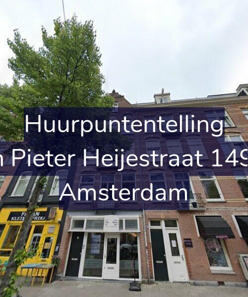 Foto gevel Huurpuntentelling voor Jan Pieter Heijestraat 149-4, Amsterdam