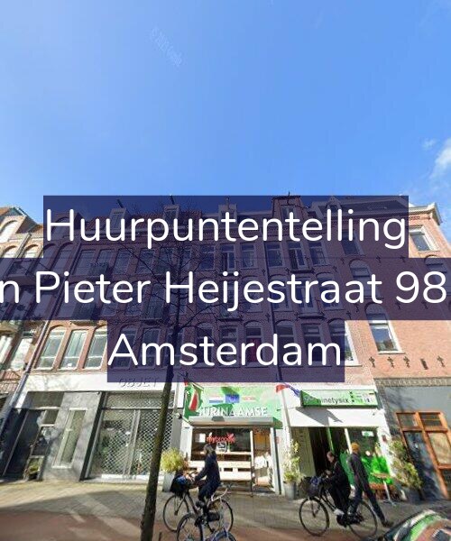 Foto gevel Huurpuntentelling voor Jan Pieter Heijestraat 98-1, Amsterdam