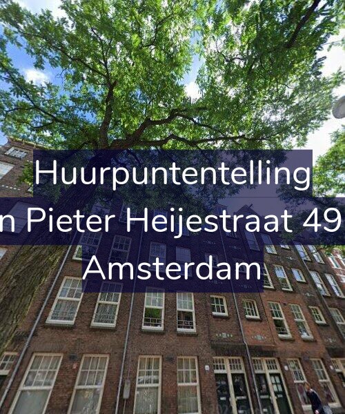 Foto gevel Huurpuntentelling voor Jan Pieter Heijestraat 49-2, Amsterdam