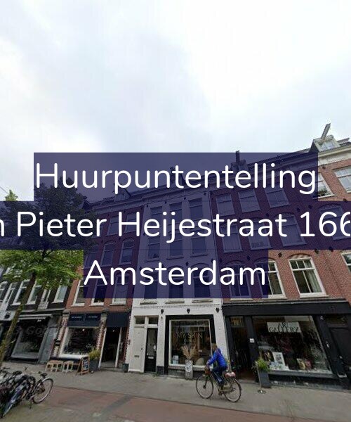 Foto gevel Huurpuntentelling voor Jan Pieter Heijestraat 166-1, Amsterdam