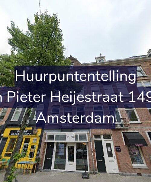 Foto gevel Huurpuntentelling voor Jan Pieter Heijestraat 149-1, Amsterdam