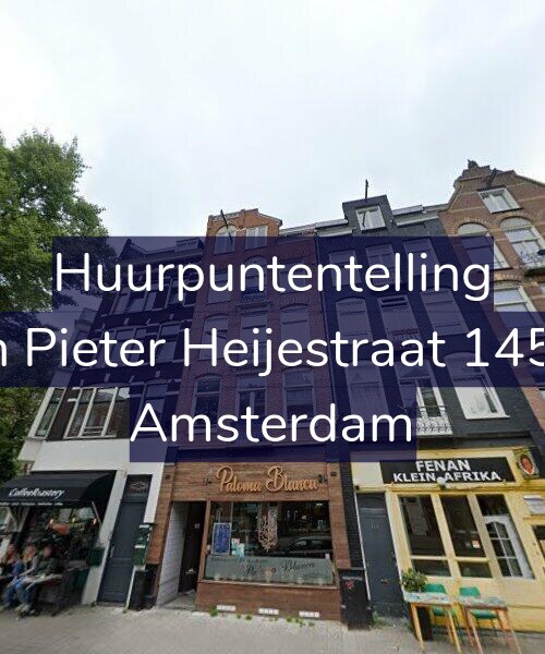 Foto gevel Huurpuntentelling voor Jan Pieter Heijestraat 145-1, Amsterdam