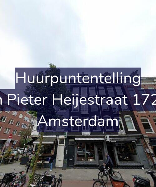Foto gevel Huurpuntentelling voor Jan Pieter Heijestraat 172-1, Amsterdam