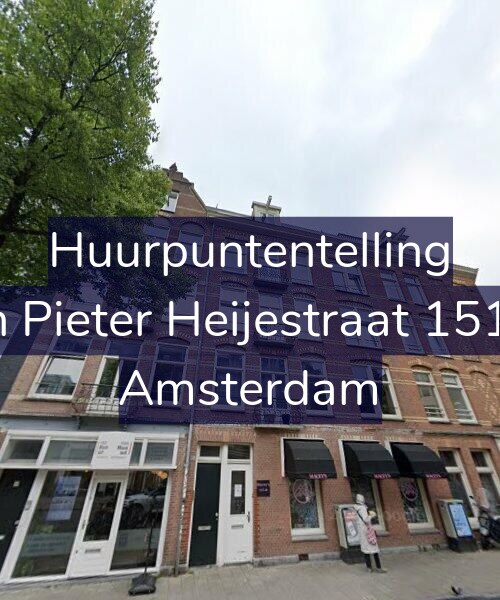 Foto gevel Huurpuntentelling voor Jan Pieter Heijestraat 151-1, Amsterdam