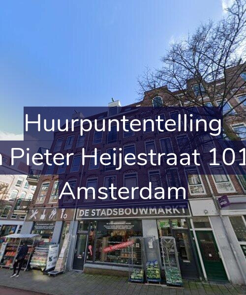 Foto gevel Huurpuntentelling voor Jan Pieter Heijestraat 101-B, Amsterdam