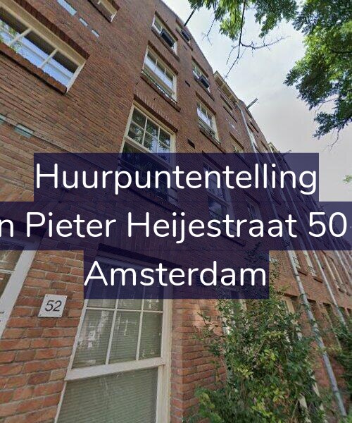Foto gevel Huurpuntentelling voor Jan Pieter Heijestraat 50-C, Amsterdam