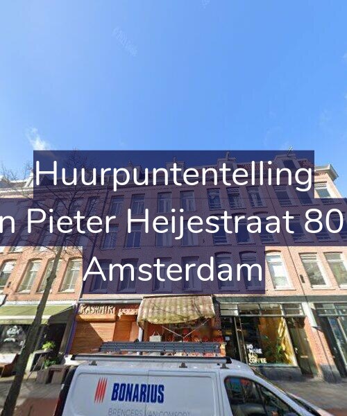 Foto gevel Huurpuntentelling voor Jan Pieter Heijestraat 80-1, Amsterdam